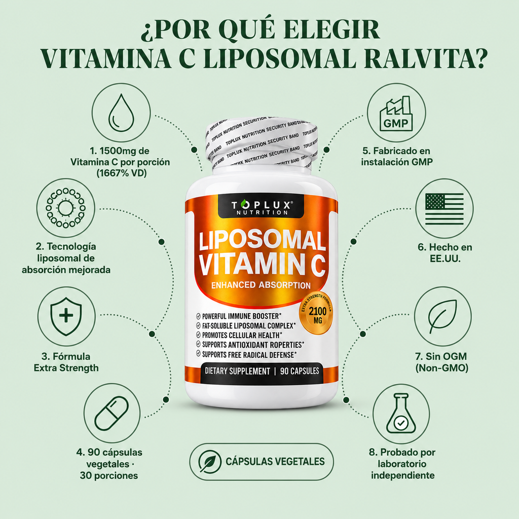 LIPOSOMAL VITAMINA C 90 CÁPSULAS
