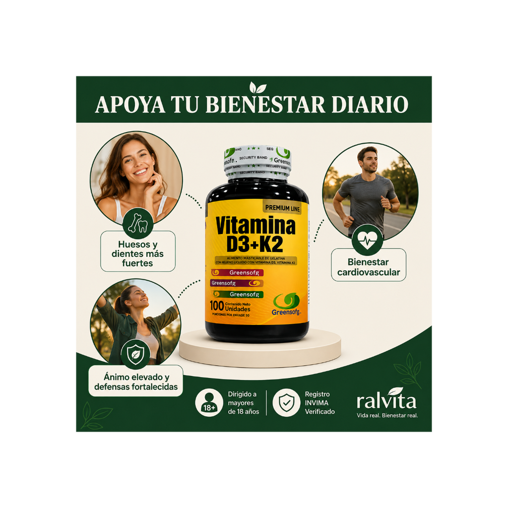 VITAMINA D3 + K2