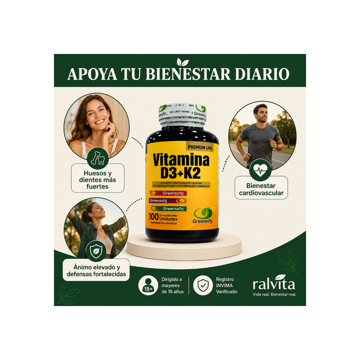 VITAMINA D3 + K2