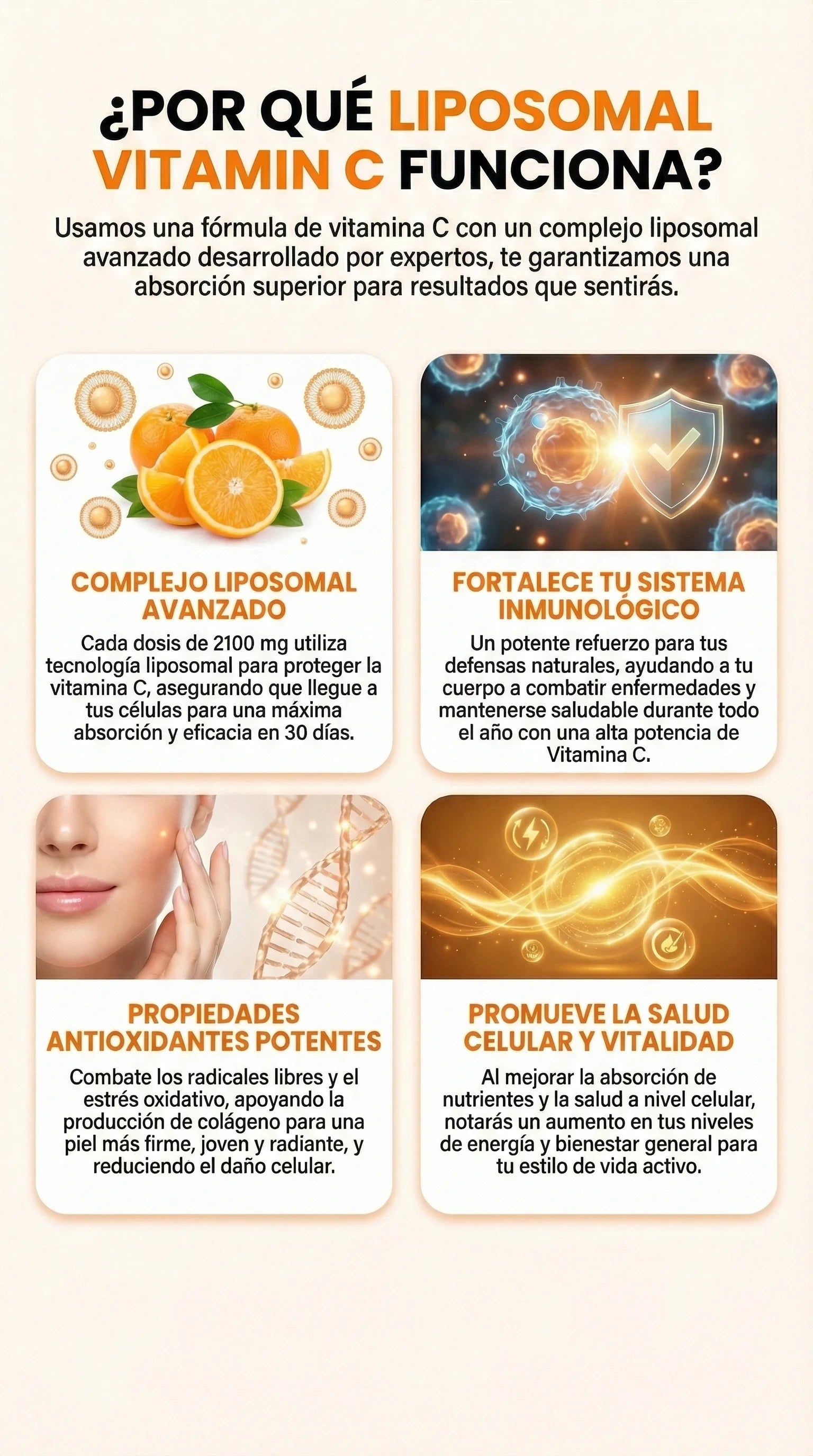 LIPOSOMAL VITAMINA C 90 CÁPSULAS